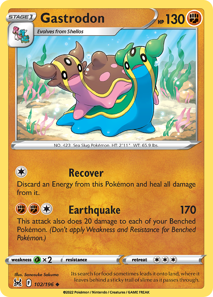 Lost Origin Gastrodon #102/196