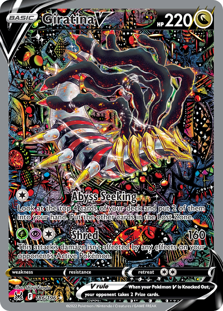 Giratina V Alternate Art door Shinji Kanda