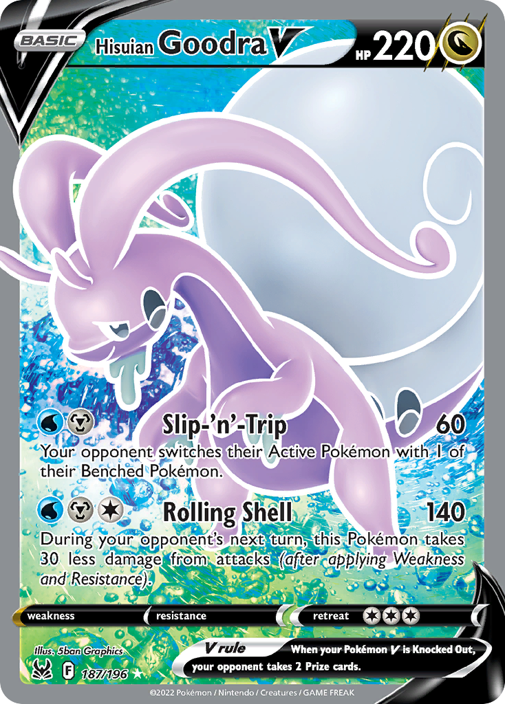 Lost Origin Hisuian Goodra V #187