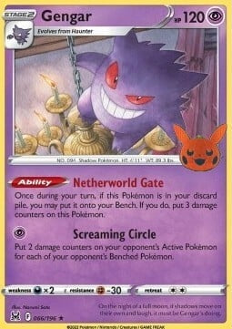 Lost Origin Holo Gengar #66/196 Trick or Trade
