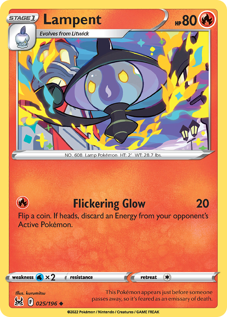 Lost Origin Lampent #25/196