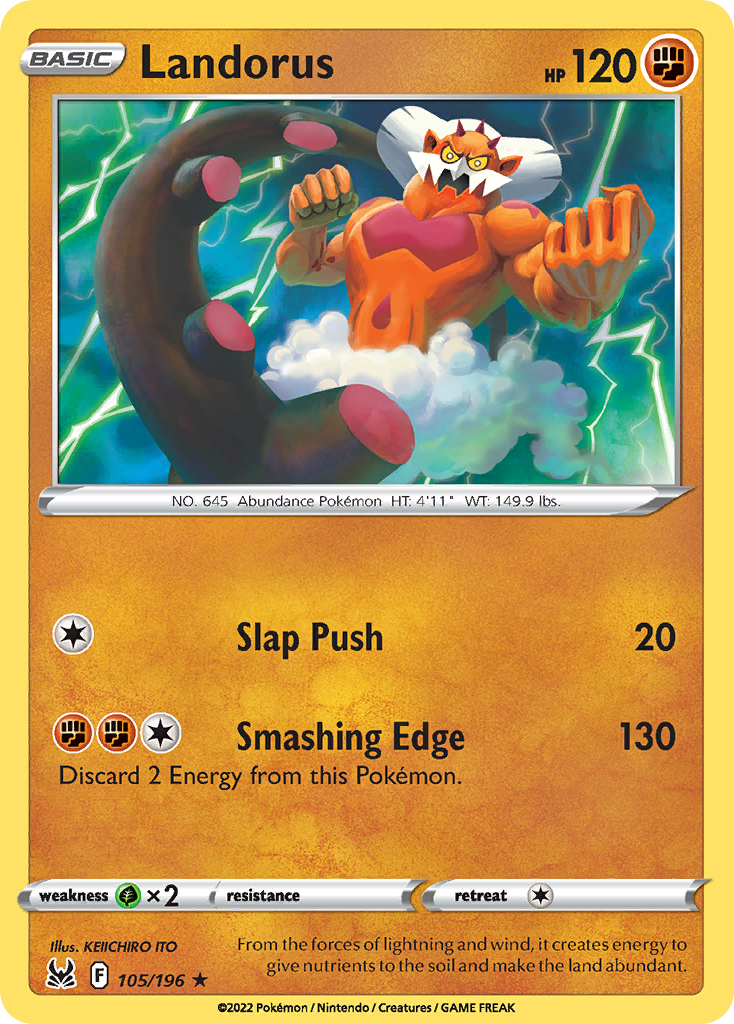 Lost Origin Landorus #105/196