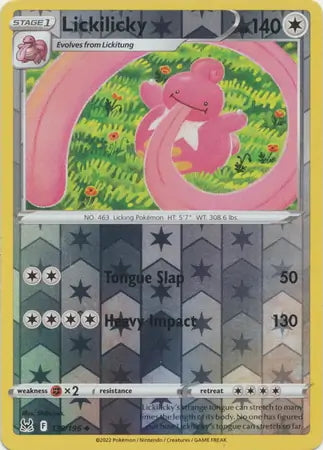 Lost Origin Lickilicky #139/196 reverse holo
