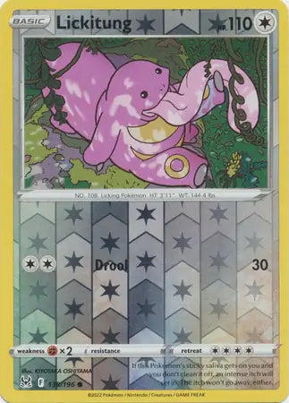 Lost Origin Lickitung #138/196 reverse holo