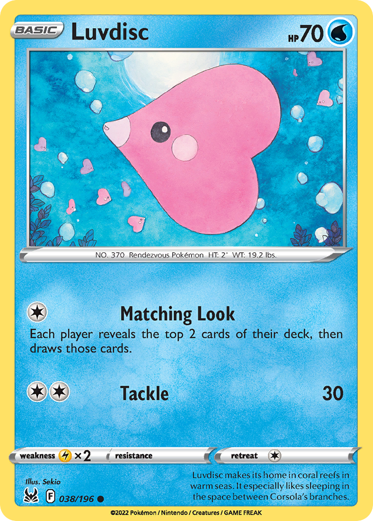 Lost Origin Luvdisc #38/196