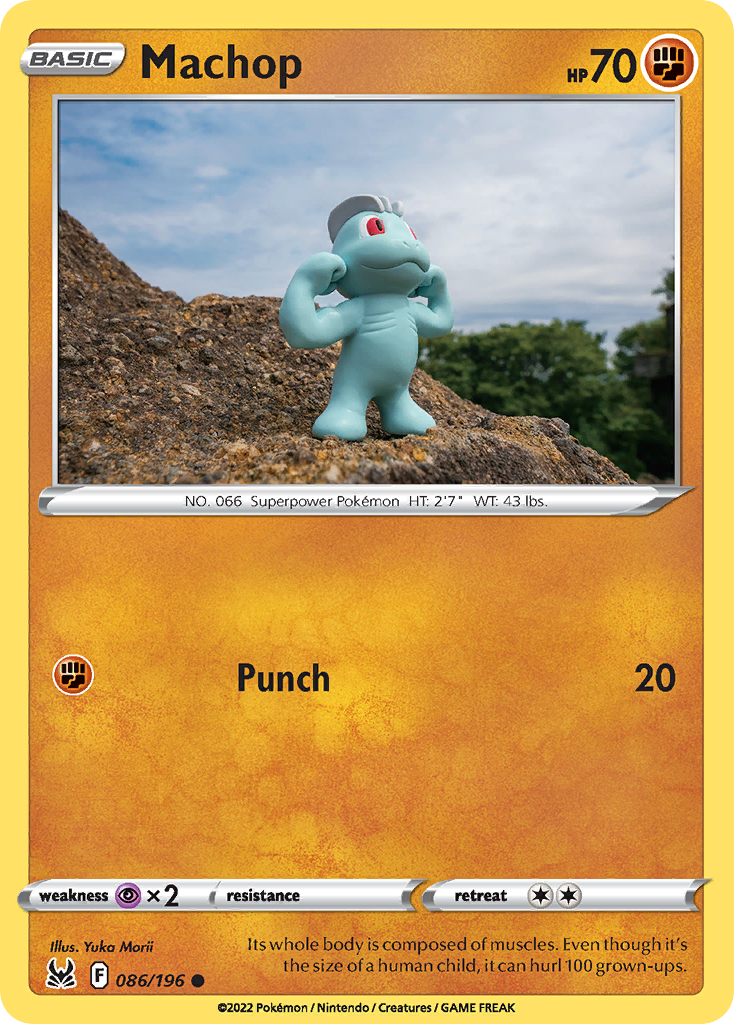 Lost Origin Machop #86/196
