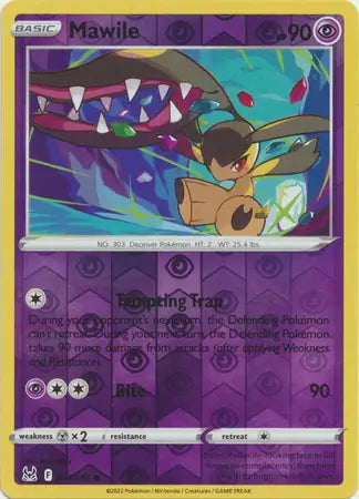 Lost Origin Mawile #71/196 reverse holo