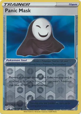 Lost Origin Panic Mask #165/196 reverse holo