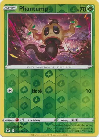 Lost Origin Phantump #16/196 reverse holo
