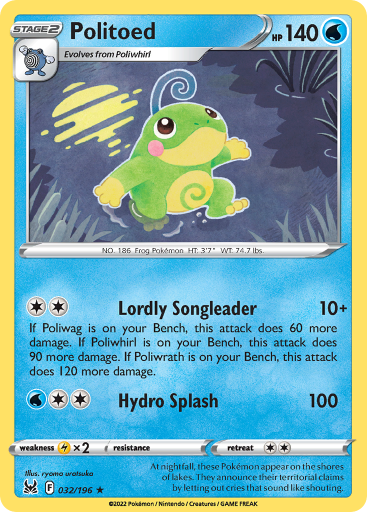 Lost Origin Politoed #32/196