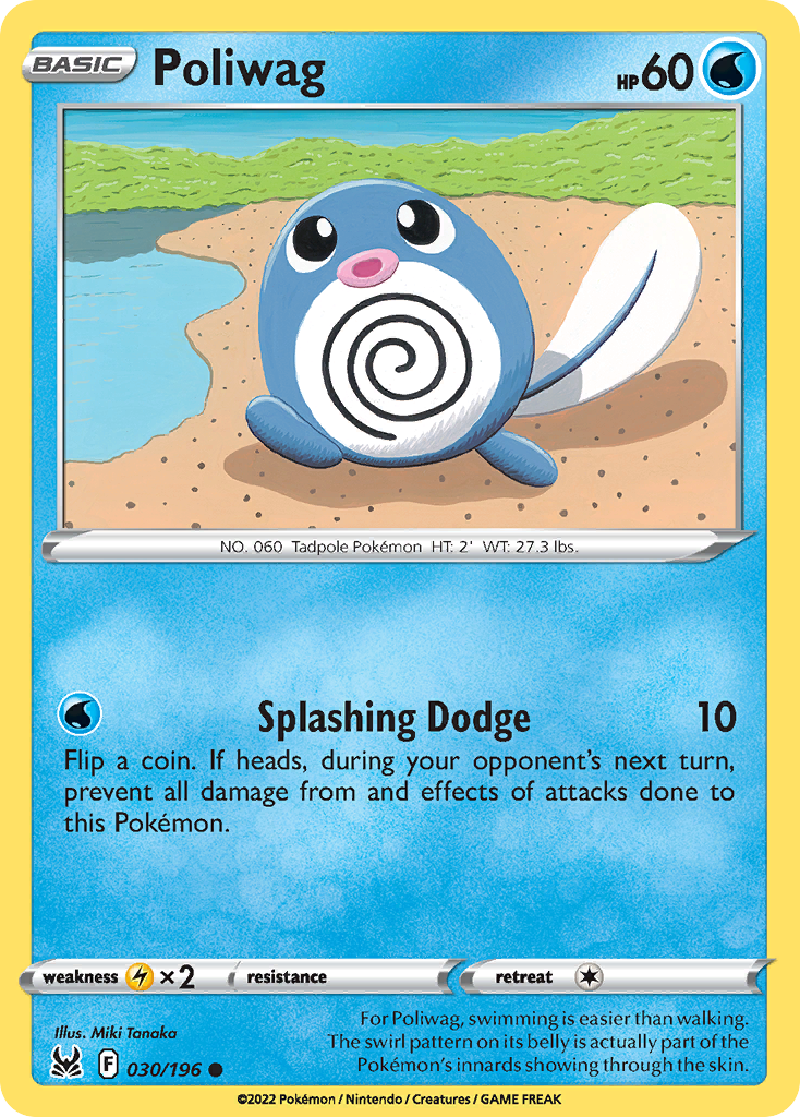 Lost Origin Poliwag #30/196