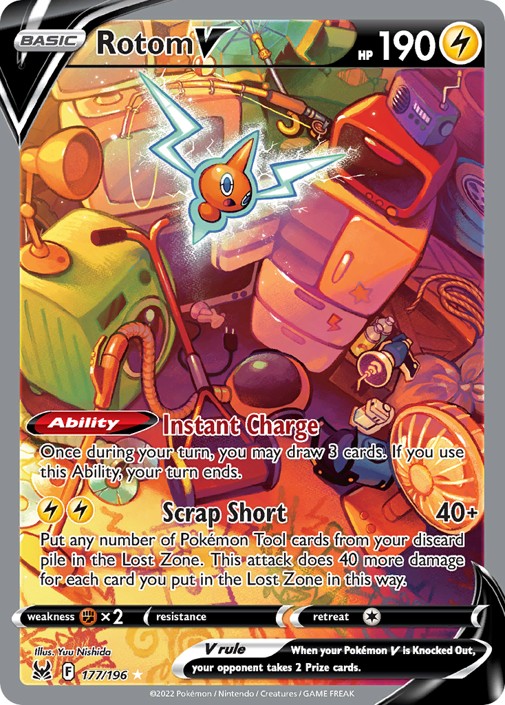 Rotom VSTAR uit Lost Origin