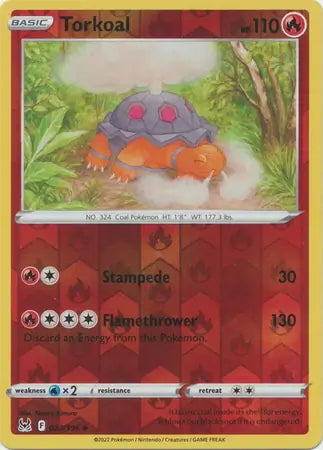 Lost Origin Torkoal #23/196 reverse holo