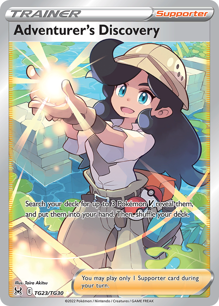 Lost Origin Trainer Gallery Adventurer’s Discovery #TG23/30
