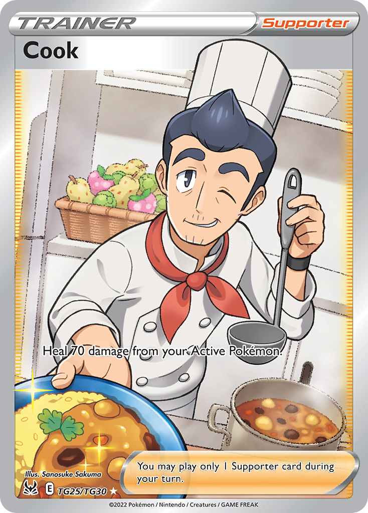 Lost Origin Trainer Gallery Cook #TG25/30