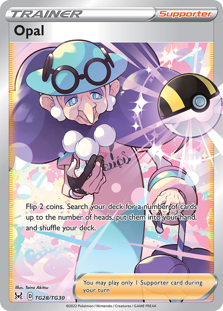 Lost Origin Trainer Gallery Opal #TG28/30
