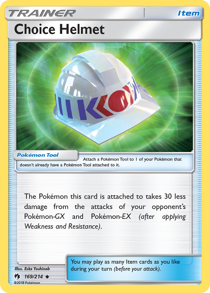 Lost Thunder Choice Helmet #169/214