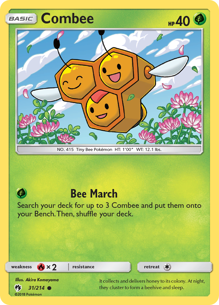 Lost Thunder Combee #31/214