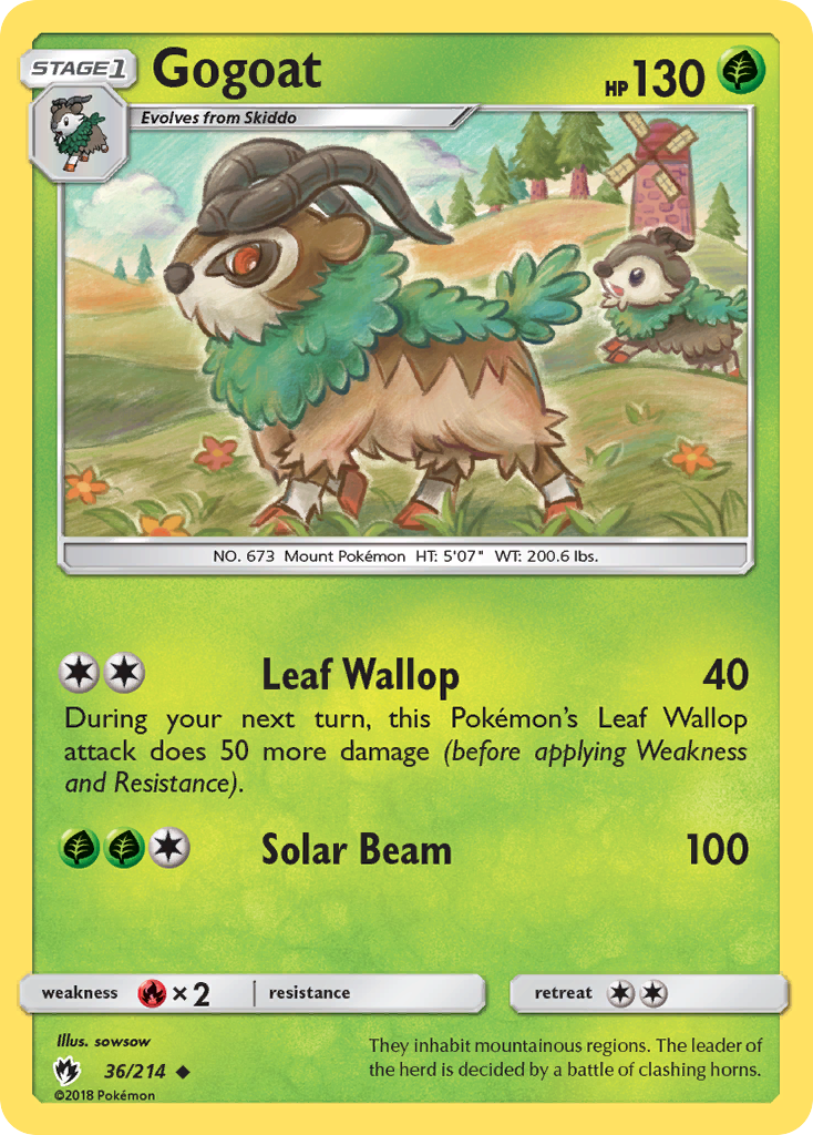 Lost Thunder Gogoat #36/214