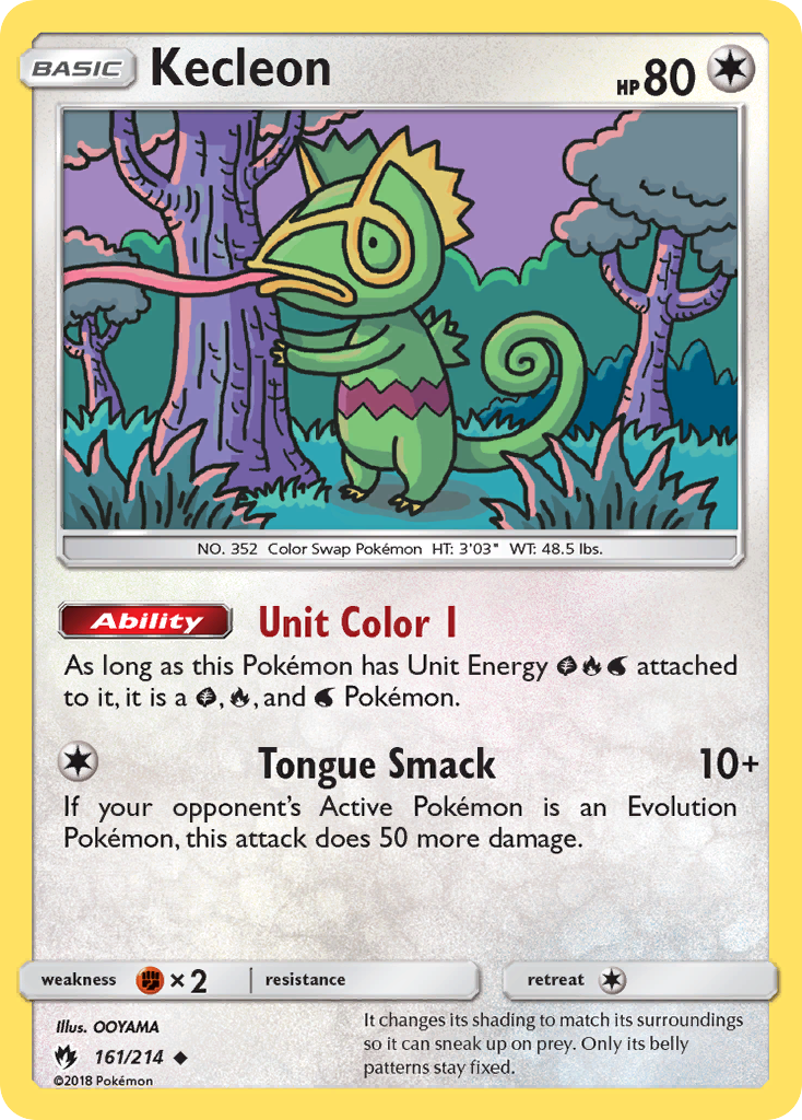 Lost Thunder Kecleon #161/214