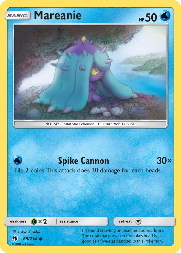 Lost Thunder Mareanie #68/214