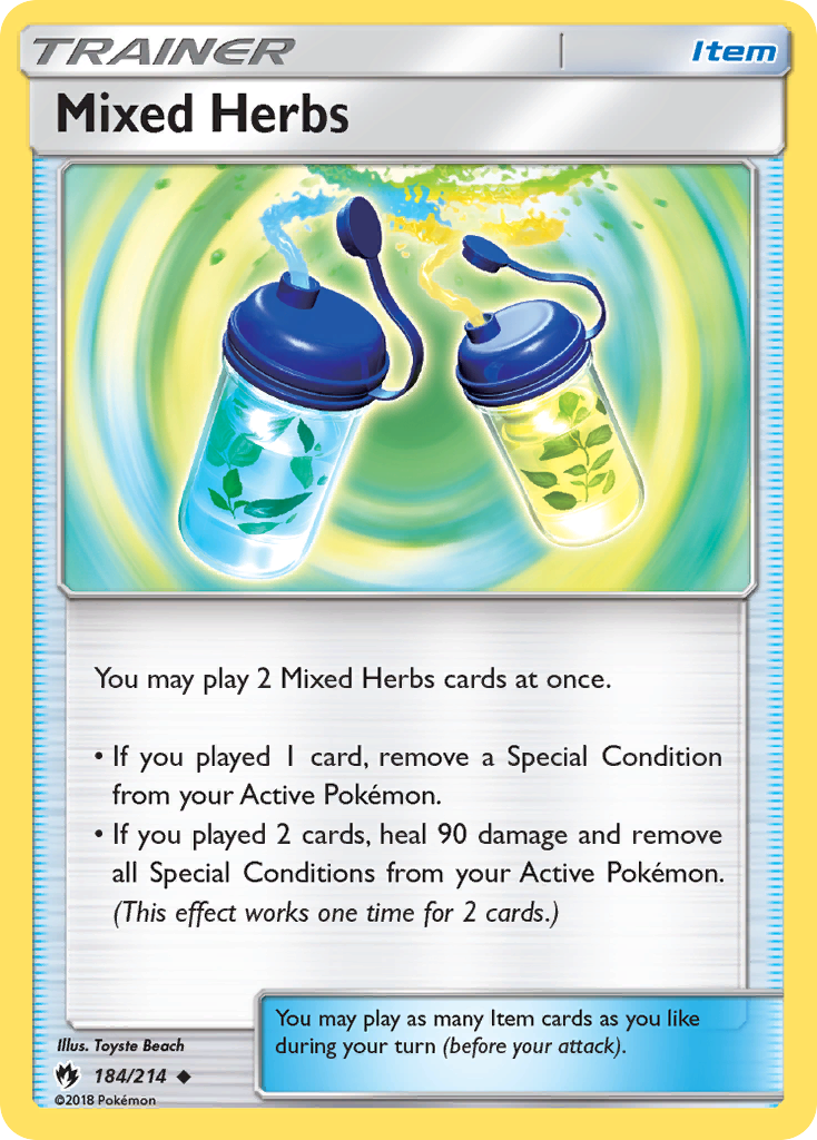 Lost Thunder Mixed Herbs #184/214
