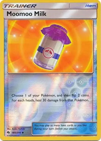 Lost Thunder Moomoo Milk #185/214 reverse holo