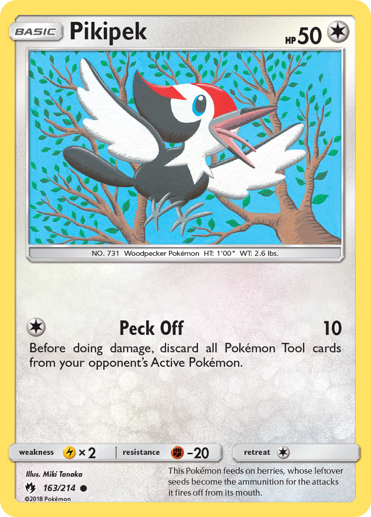 Lost Thunder Pikipek #163/214