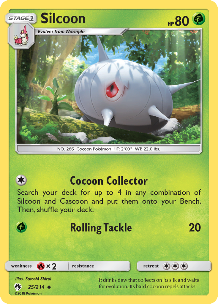 Lost Thunder Silcoon #25/214
