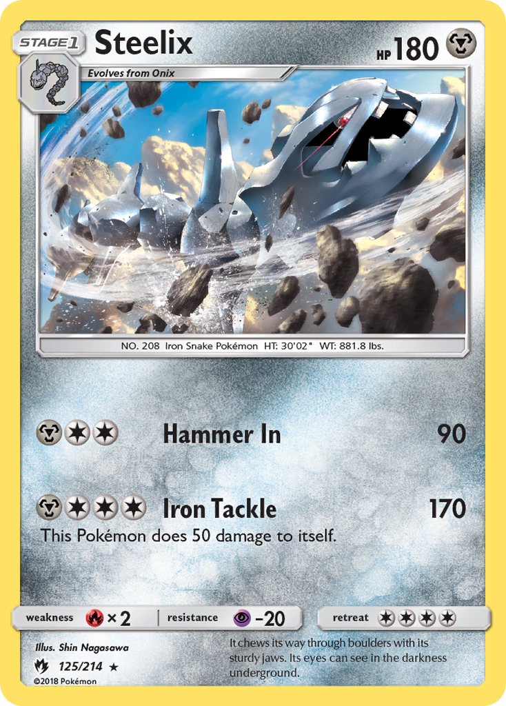 Lost Thunder Steelix #125/214