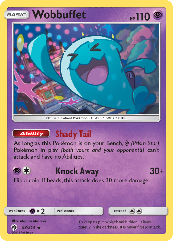Lost Thunder Wobbuffet #93/214