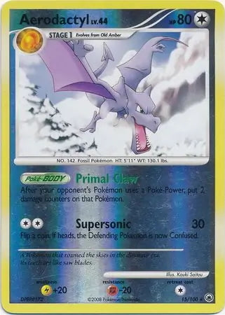 Majestic Dawn Aerodactyl #15/100 reverse holo