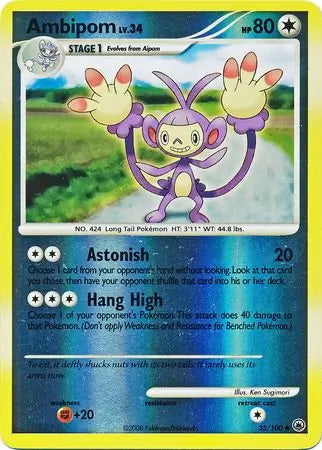 Majestic Dawn Ambipom #35/100 reverse holo