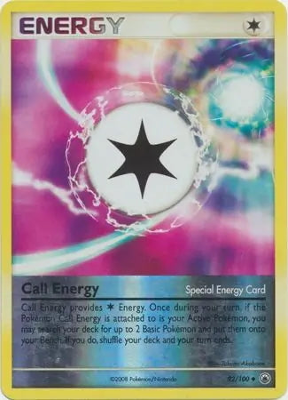 Majestic Dawn Call Energy #92/100 reverse holo