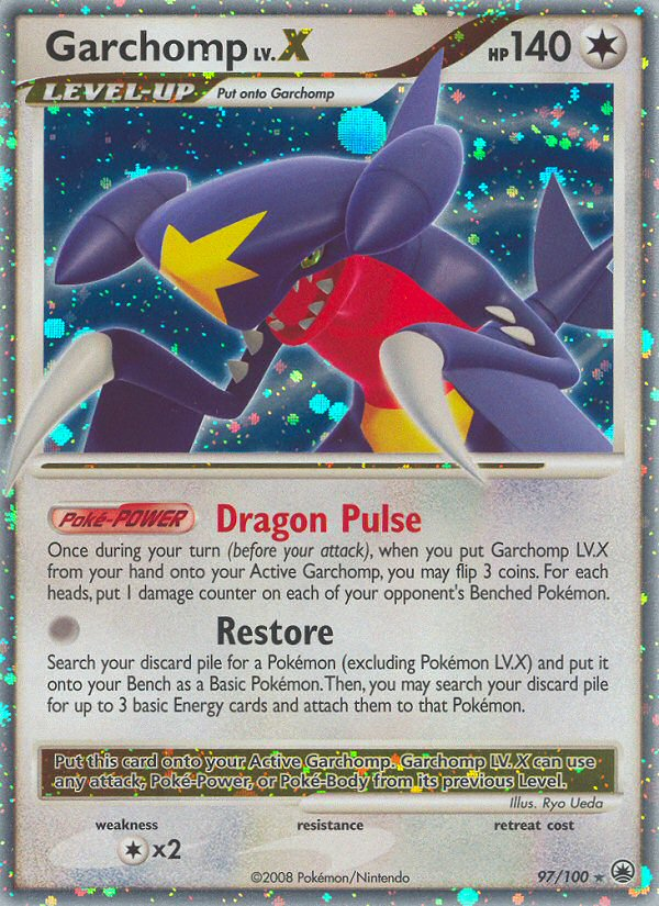 Majestic Dawn Garchomp LV.X #97/100