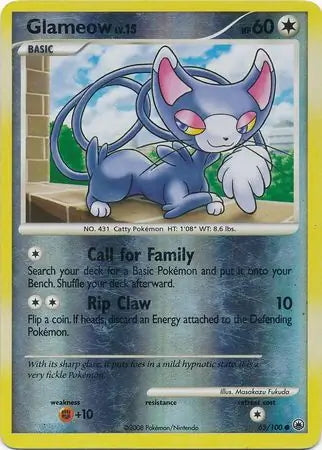 Majestic Dawn Glameow #65/100 reverse holo