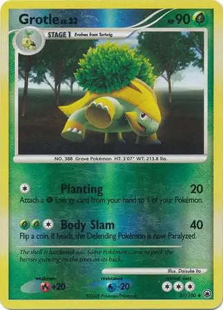 Majestic Dawn Grotle #37/100 reverse holo