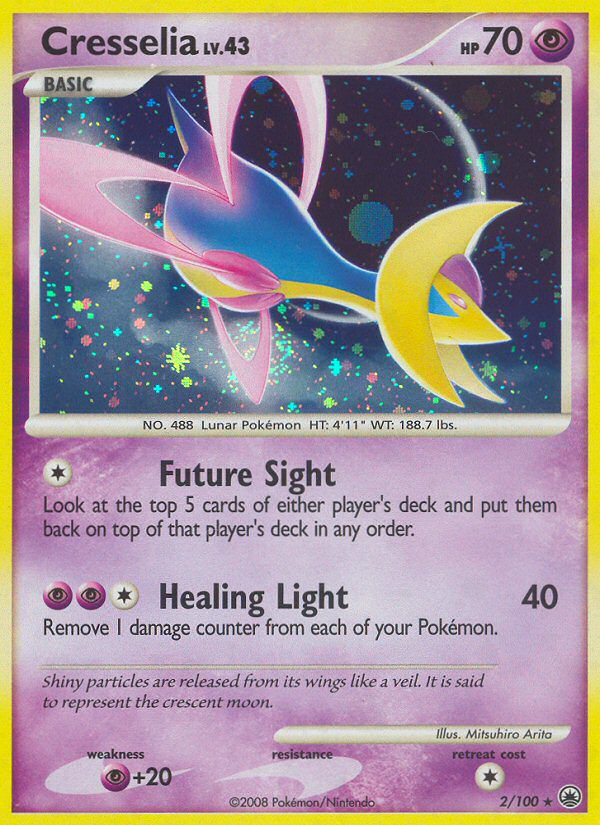 Majestic Dawn Holo Cresselia #2/100