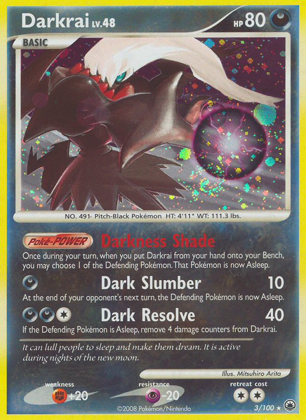 Majestic Dawn Holo Darkrai #3/100
