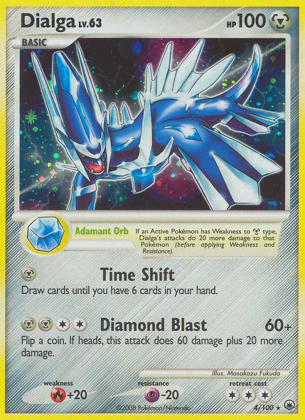 Majestic Dawn Holo Dialga #4/100