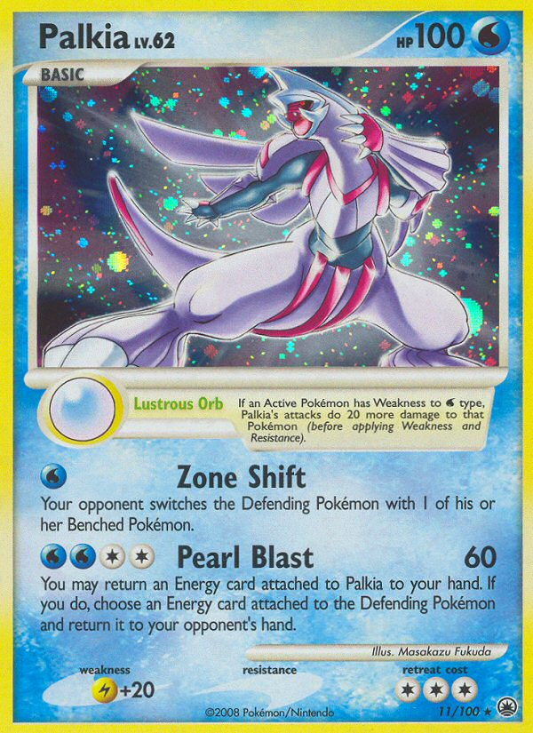 Majestic Dawn Holo Palkia #11/100