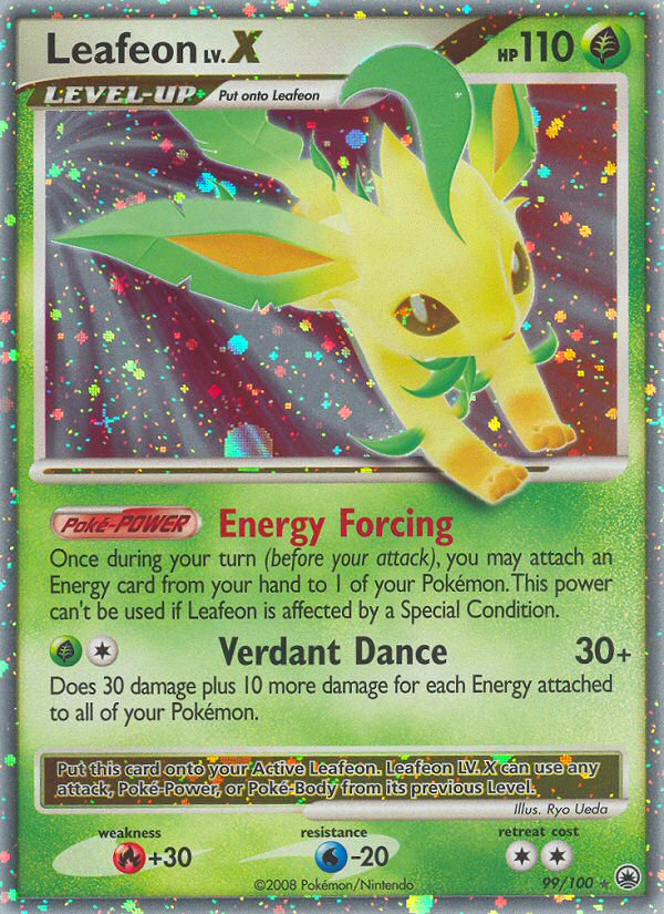 Majestic Dawn Leafeon LV.X #99/100