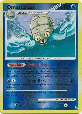 Majestic Dawn Omastar #26/100 reverse holo