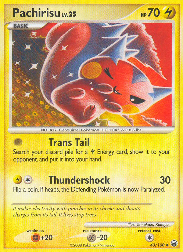 Majestic Dawn Pachirisu #43/100