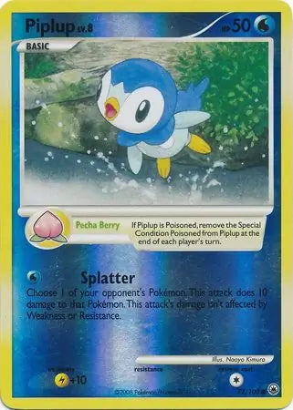 Majestic Dawn Piplup #72/100 reverse holo