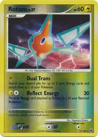 Majestic Dawn Rotom #13/100 reverse holo