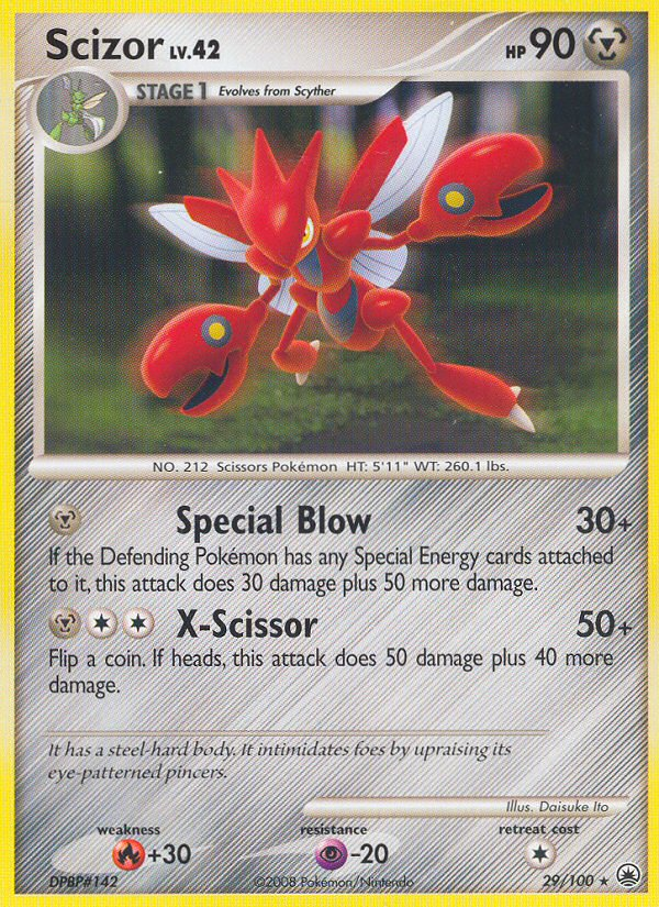 Majestic Dawn Scizor #29/100