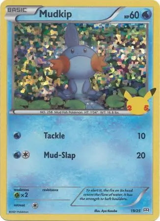 McDonald’s 25th Anniversary Holo Mudkip #19