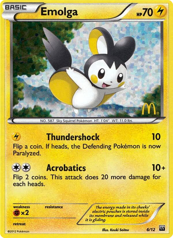 McDonald's Collection 2012 Emolga #6