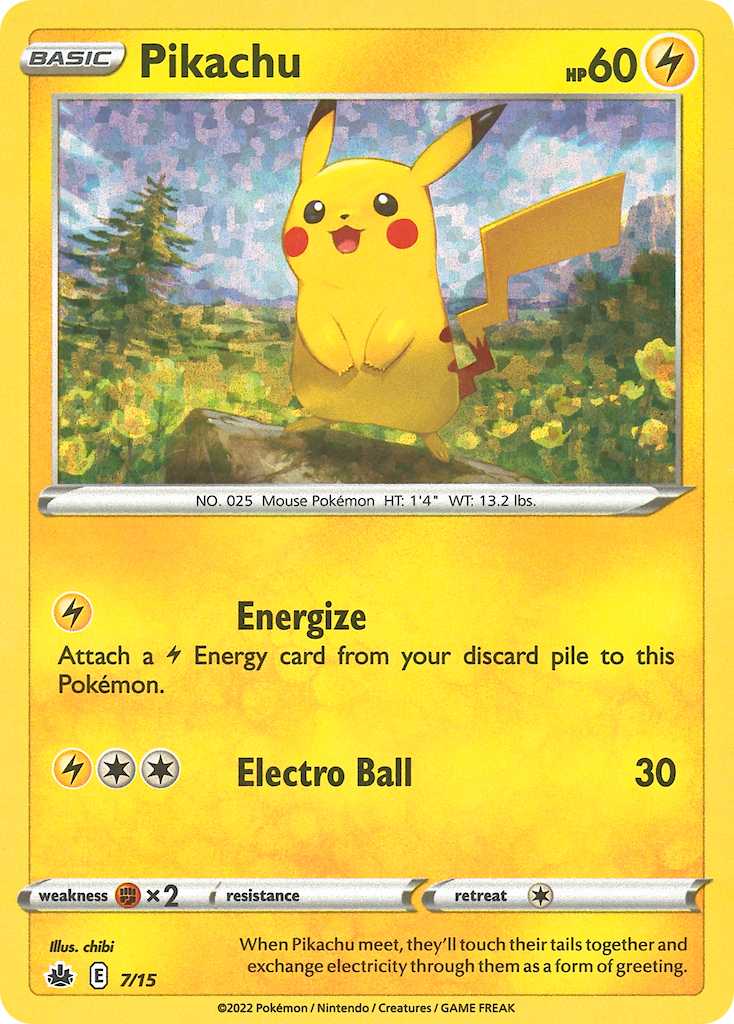 McDonald’s Match Battle Pikachu #7
